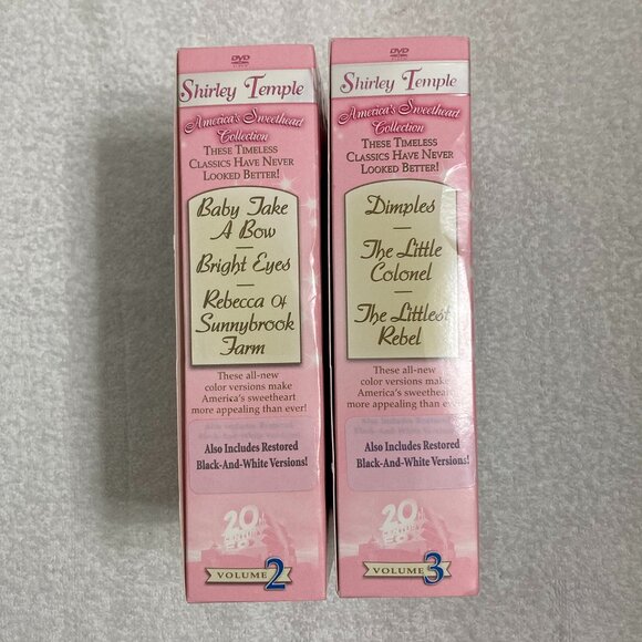 Shirley Temple America's Sweetheart Collection Volumes 2 & 3, 6 DVD Movies - Picture 3 of 5